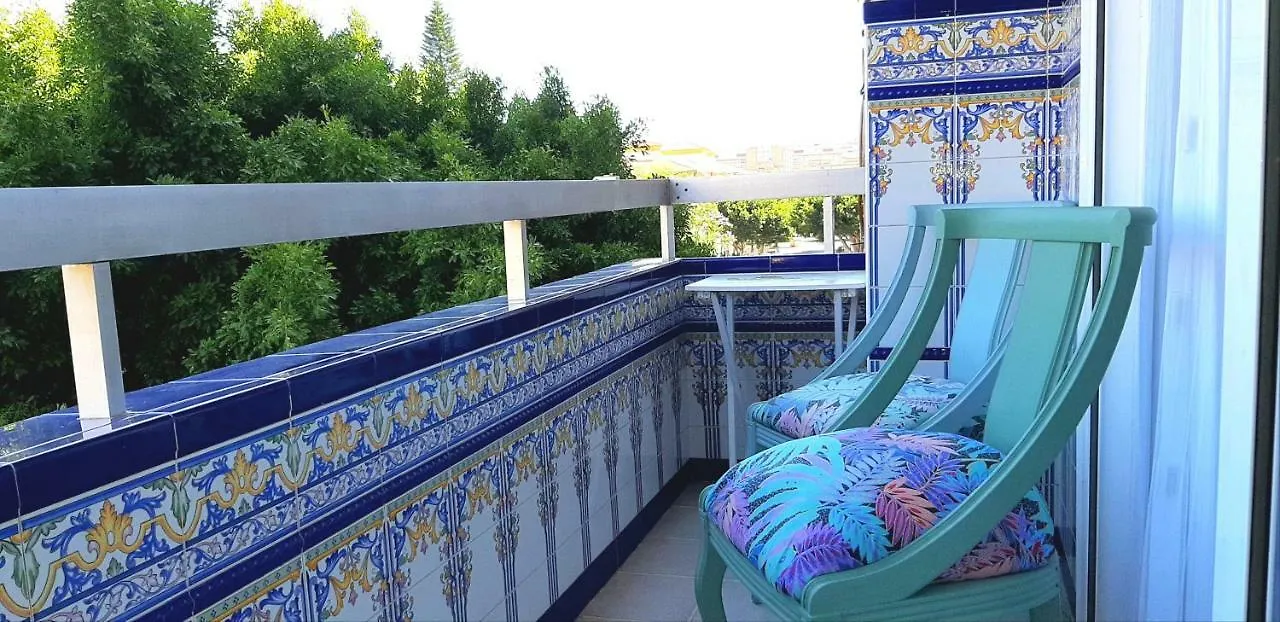 Malaga Huelin- Piso Con Terraza 3ª Linea De Playa酒店 公寓